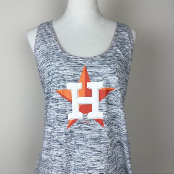 New Era‎ Women’s Gray and White Sleeveless Tank Top Size XL - Picture 2 of 7